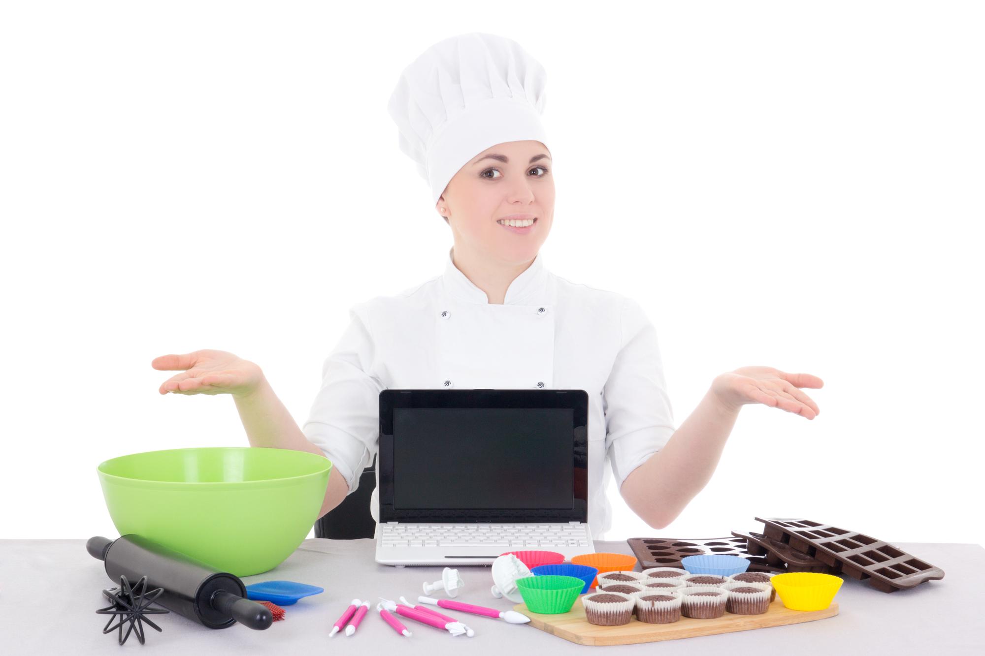 Lezione dal vivo con chef e studenti